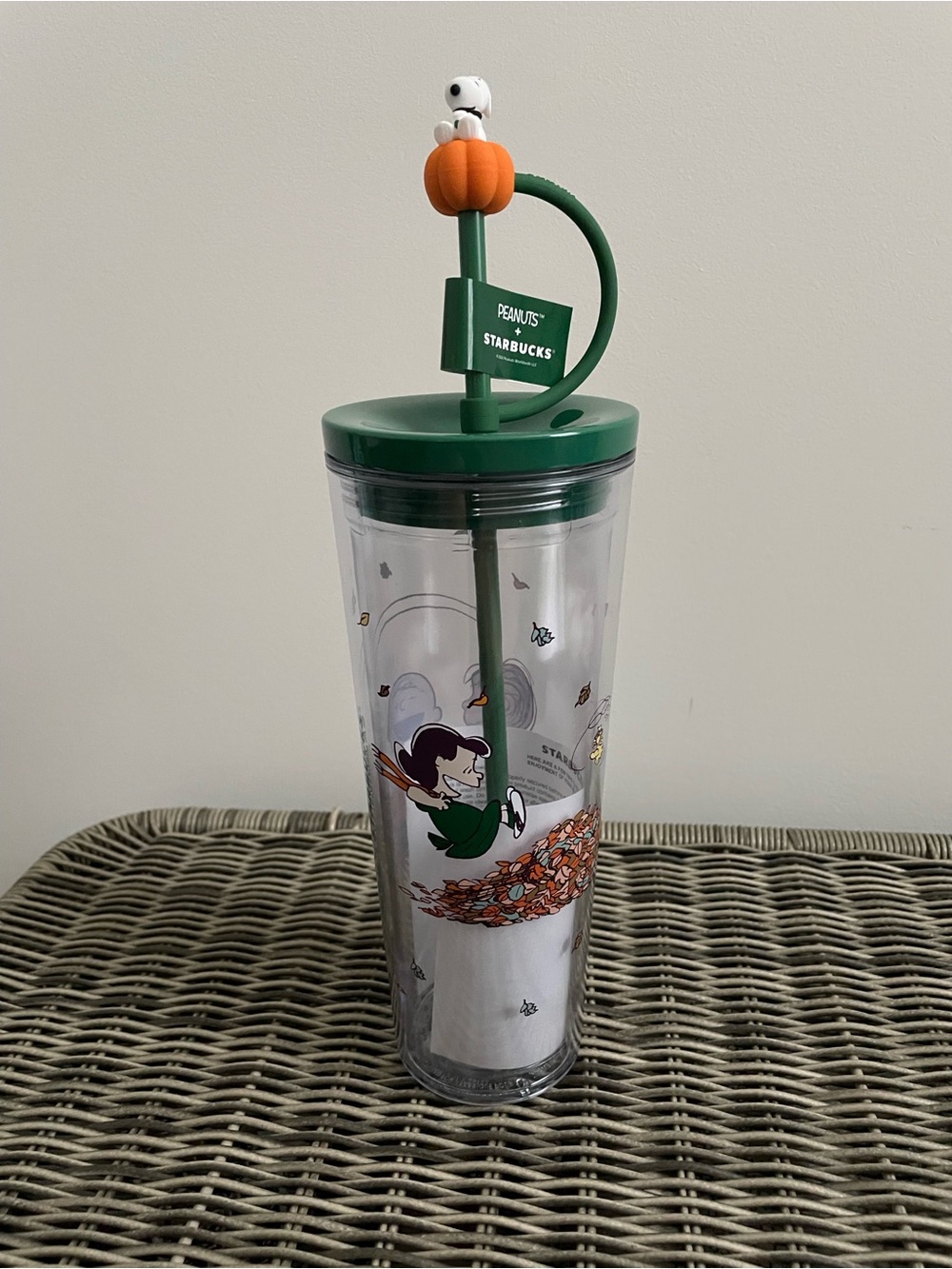 Peanuts + Starbucks acrylic Tumbler
24 oz
